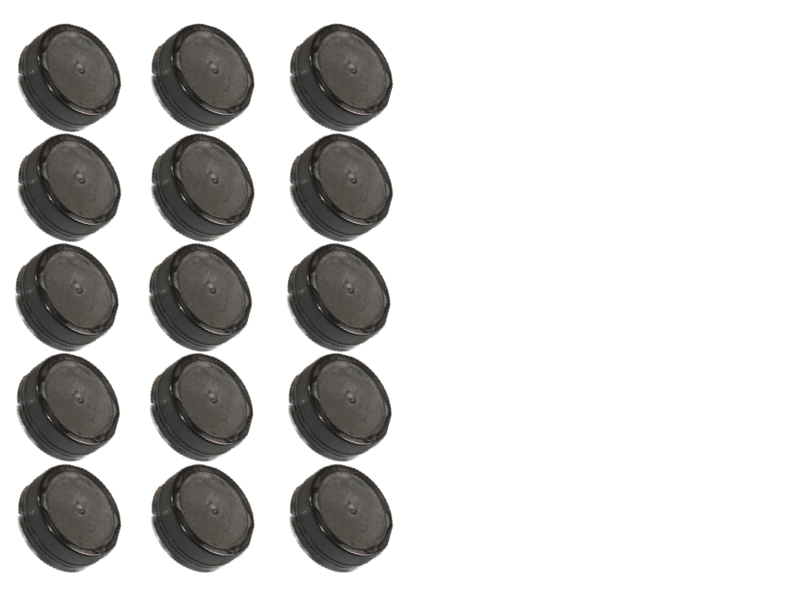 15x Deckel / Lid